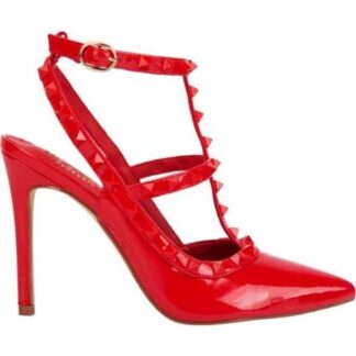 ZAPATILLA DESTALONADA ESTOPEROLES ROJO BELINDA PEREGRIN