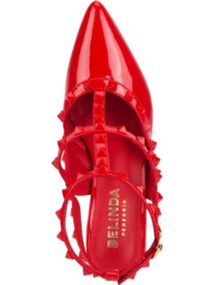 ZAPATILLA DESTALONADA ESTOPEROLES ROJO BELINDA PEREGRIN - Image 3