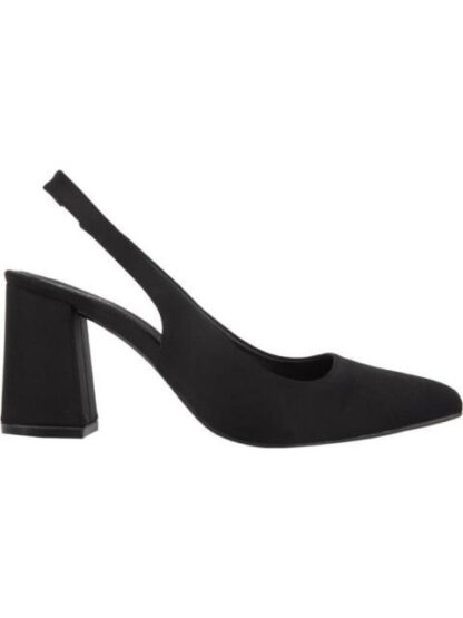 ZAPATILLA DESTALONADA LISA NEGRO YAELI