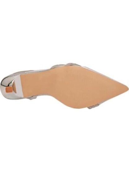 ZAPATILLA DESTALONADA CON PEDRERIA PLATA THALIA SODI - Image 4