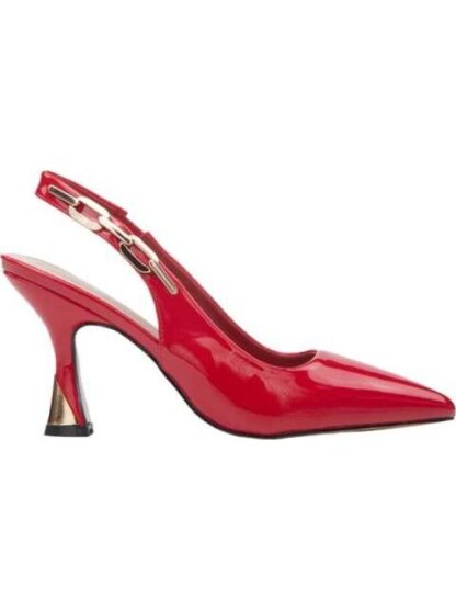 ZAPATILLA DESTALONADA PUNTAL ROJO YAELI FASHION