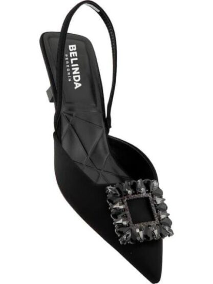ZAPATILLA DESTALONADA TACON BAJO NEGRO BELINDA PEREGRIN - Image 6