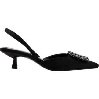 ZAPATILLA DESTALONADA TACON BAJO NEGRO BELINDA PEREGRIN