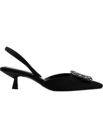 ZAPATILLA DESTALONADA TACON BAJO NEGRO BELINDA PEREGRIN