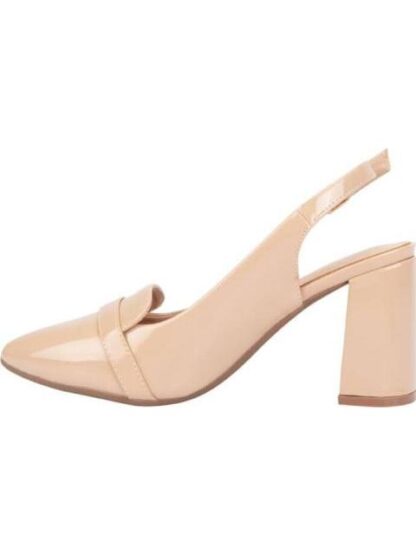 ZAPATILLA DESTALONOADA TACON ANCHO NUDE YAELI - Image 5