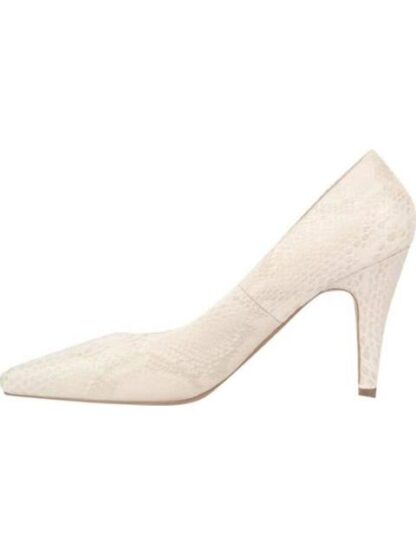 ZAPATILLA GRABADA TACON ALTO BEIGE/HUESO YAELI FASHION - Image 5