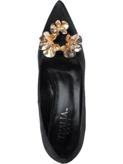 ZAPATILLA HERRAJE DE FLOR NEGRO THALIA SODI - Image 3