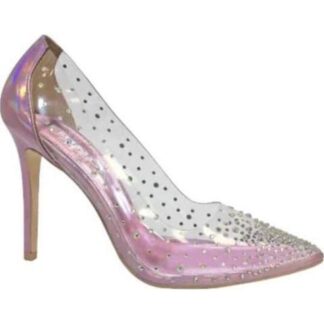 ZAPATILLA MICA CON PEDRERIA ROSA BELINDA PEREGRIN