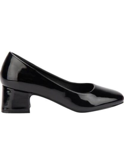 ZAPATILLA PUNTA CUADRADA NEGRO YAELI