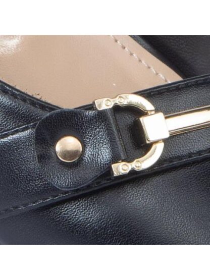 ZAPATILLA TACON ALTO CON PULSERA NEGRO YAELI FASHION - Image 6
