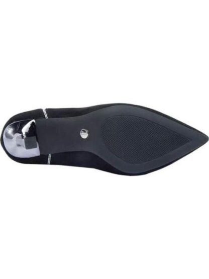 ZAPATILLA TACON ALTO CROMADO NEGRO THALIA SODI - Image 4