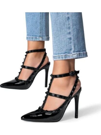 ZAPATILLA DESTALONADA CON ESTOPEROLES NEGRO BELINDA PEREGRIN - Image 7