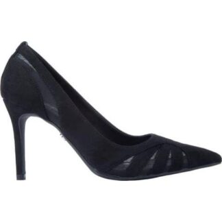 ZAPATILLA TACON ALTO MALLA NEGRO THALIA SODI