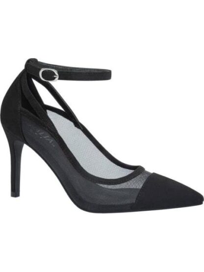 ZAPATILLA TACON ALTO MALLA NEGRO THALIA SODI - Image 2