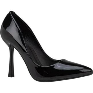 ZAPATILLA TACON ASIMETRICO NEGRO THALIA SODI