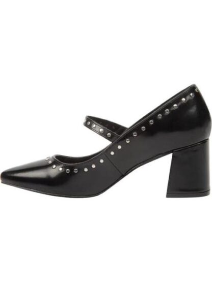 ZAPATILLA TACON CUADRADO CON LATIGO NEGRO YAELI FASHION - Image 5