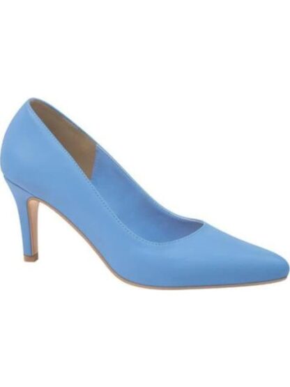 ZAPATILLA TACON DELGADO AZUL YAELI