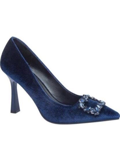 ZAPATILLA TERCIOPELO CON HERRAJE AZUL MOLTO BELLO - Image 2