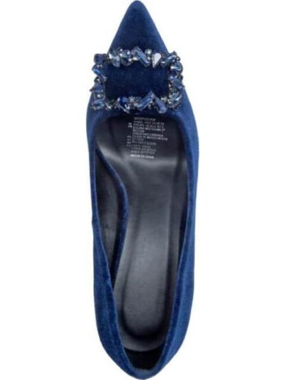 ZAPATILLA TERCIOPELO CON HERRAJE AZUL MOLTO BELLO - Image 3