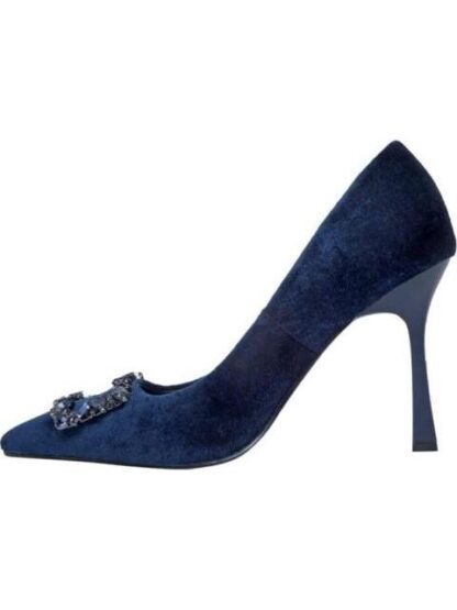 ZAPATILLA TERCIOPELO CON HERRAJE AZUL MOLTO BELLO - Image 5
