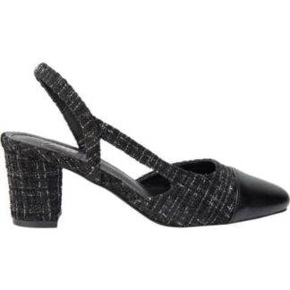 ZAPATILLA TWEED NEGRO YAELI