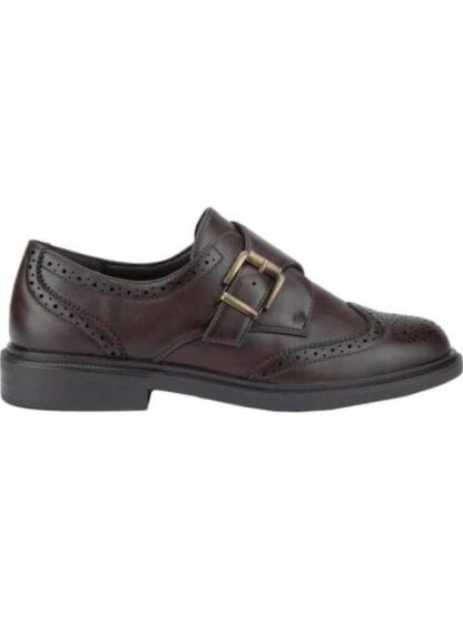 ZAPATO BOSTONIANO CON HEBILLA CAFE VI LINE FASHION