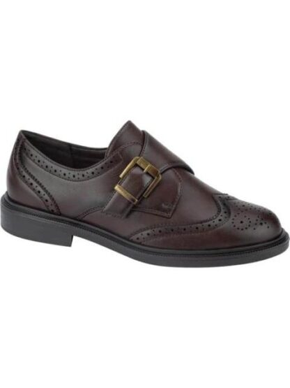 ZAPATO BOSTONIANO CON HEBILLA CAFE VI LINE FASHION - Image 2