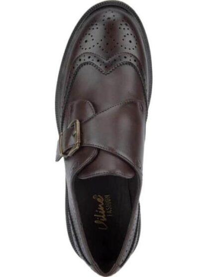 ZAPATO BOSTONIANO CON HEBILLA CAFE VI LINE FASHION - Image 3