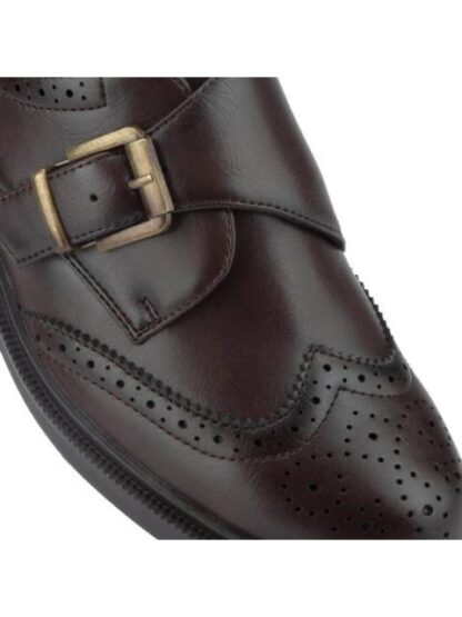 ZAPATO BOSTONIANO CON HEBILLA CAFE VI LINE FASHION - Image 6