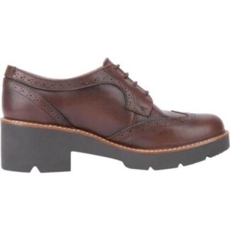 ZAPATO BOSTONIANO DE PIEL CAFE SEDUCTA