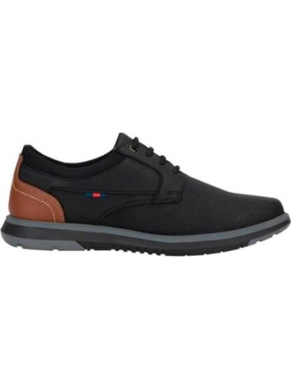 ZAPATO CASUAL AGUJETA NEGRO KAFE