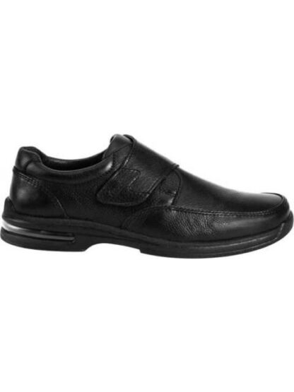 ZAPATO CASUAL CON VELCRO NEGRO FLEXI