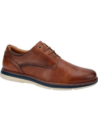 ZAPATO CASUAL DERBY COGNAC PIERRE CARDIN - Image 2