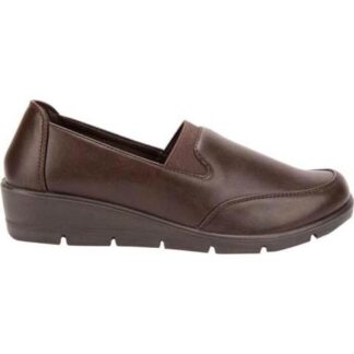 ZAPATO CON ELASTICO CAFE SHOSH CONFORT