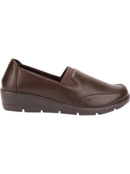 ZAPATO CON ELASTICO CAFE SHOSH CONFORT
