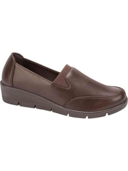 ZAPATO CON ELASTICO CAFE SHOSH CONFORT - Image 2