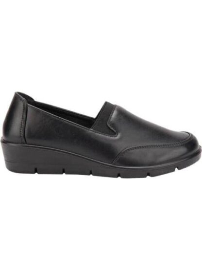 ZAPATO CON ELASTICO NEGRO SHOSH CONFORT