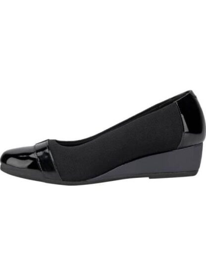 ZAPATO DE CUÑA CON HERRAJE NEGRO FLEXI - Image 5