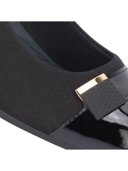 ZAPATO DE CUÑA CON HERRAJE NEGRO FLEXI - Image 6