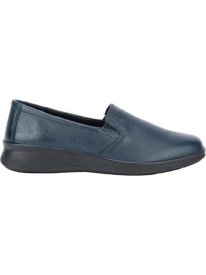 ZAPATO DE PIEL AZUL FLEXI