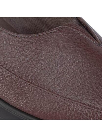 ZAPATILLA DE PIEL CAFE FLEXI - Image 6
