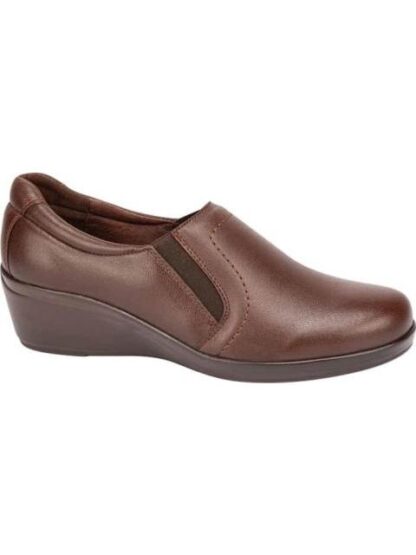 ZAPATO DE PIEL CAFE SHOSH CONFORT - Image 2