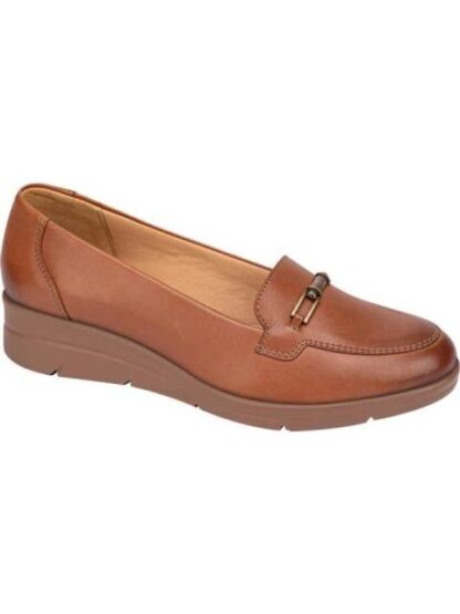 ZAPATO DE PIEL CONFORTABLE CAFE FLEXI - Image 2
