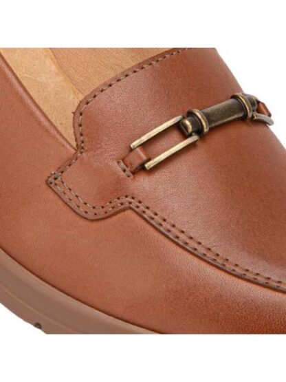 ZAPATO DE PIEL CONFORTABLE CAFE FLEXI - Image 6
