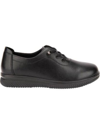 ZAPATO DE PIEL NEGRO SCHATZ COMFORT FLEX