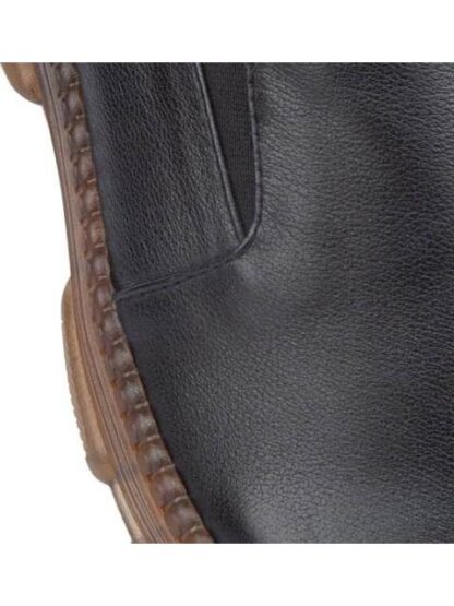 ZAPATO DE PIEL NEGRO SCHATZ COMFORT FLEX - Image 6