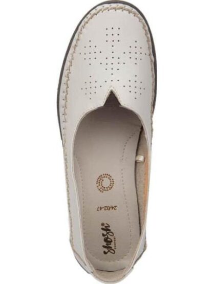 ZAPATO DE PIEL NUDE SHOSH CONFORT - Image 3