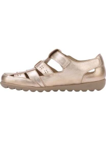 SANDALIA DE PIEL ORO JARKING SHOES - Image 5