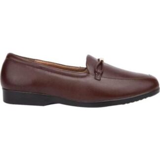ZAPATO DE PIEL ROJO LADRILLO SHOSH CONFORT