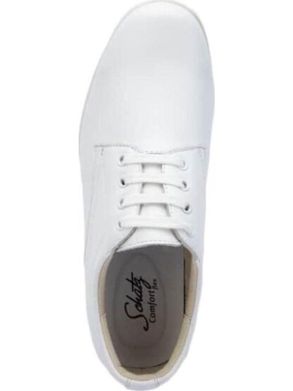 ZAPATO DE SERVICIO CON AGUJETA BLANCO SCHATZ COMFORT FLEX - Image 3